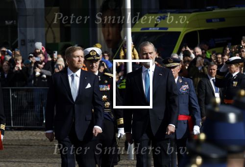 Amsterdam 17 april 2024
Staatsbezoek Nederland - Spanje met Koning Willem Alexander Koningin Maxima Koning Filipe en Koningin Letizia van Spanje aan Nederland .