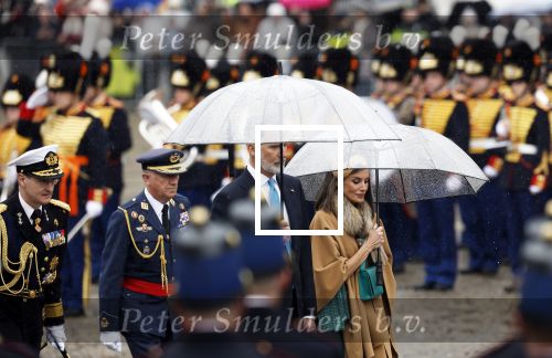 Amsterdam 17 april 2024
Staatsbezoek Nederland - Spanje met Koning Willem Alexander Koningin Maxima Koning Filipe en Koningin Letizia van Spanje aan Nederland .