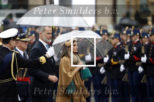 Amsterdam 17 april 2024
Staatsbezoek Nederland - Spanje met Koning Willem Alexander Koningin Maxima Koning Filipe en Koningin Letizia van Spanje aan Nederland .