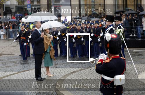 Amsterdam 17 april 2024
Staatsbezoek Nederland - Spanje met Koning Willem Alexander Koningin Maxima Koning Filipe en Koningin Letizia van Spanje aan Nederland .