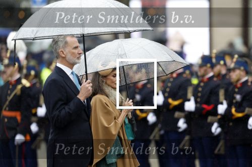 Amsterdam 17 april 2024
Staatsbezoek Nederland - Spanje met Koning Willem Alexander Koningin Maxima Koning Filipe en Koningin Letizia van Spanje aan Nederland .