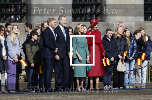 Amsterdam 17 april 2024
Staatsbezoek Nederland - Spanje met Koning Willem Alexander Koningin Maxima Koning Filipe en Koningin Letizia van Spanje aan Nederland .