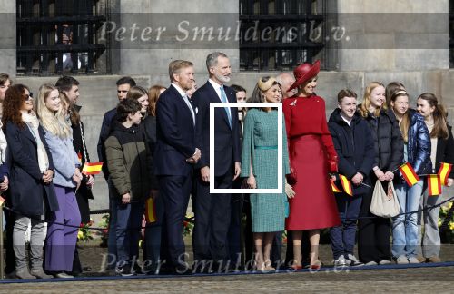 Amsterdam 17 april 2024
Staatsbezoek Nederland - Spanje met Koning Willem Alexander Koningin Maxima Koning Filipe en Koningin Letizia van Spanje aan Nederland .