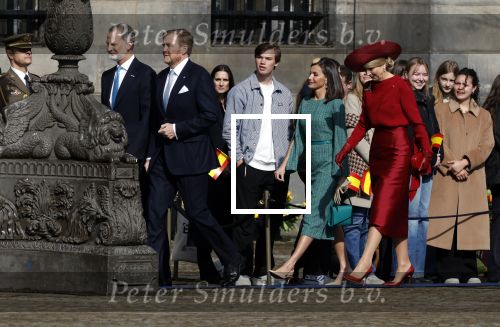 Amsterdam 17 april 2024
Staatsbezoek Nederland - Spanje met Koning Willem Alexander Koningin Maxima Koning Filipe en Koningin Letizia van Spanje aan Nederland .