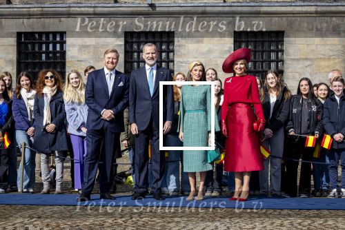 Amsterdam 17 april 2024
Staatsbezoek Nederland - Spanje met Koning Willem Alexander Koningin Maxima Koning Filipe en Koningin Letizia van Spanje aan Nederland .