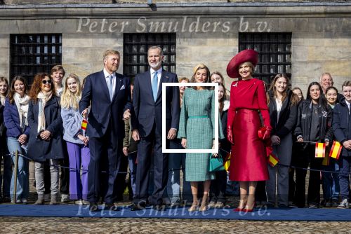 Amsterdam 17 april 2024
Staatsbezoek Nederland - Spanje met Koning Willem Alexander Koningin Maxima Koning Filipe en Koningin Letizia van Spanje aan Nederland .