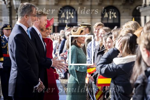 Amsterdam 17 april 2024
Staatsbezoek Nederland - Spanje met Koning Willem Alexander Koningin Maxima Koning Filipe en Koningin Letizia van Spanje aan Nederland .