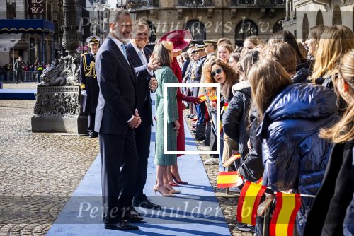 Amsterdam 17 april 2024
Staatsbezoek Nederland - Spanje met Koning Willem Alexander Koningin Maxima Koning Filipe en Koningin Letizia van Spanje aan Nederland .