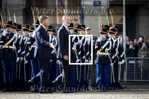 Amsterdam 17 april 2024
Staatsbezoek Nederland - Spanje met Koning Willem Alexander Koningin Maxima Koning Filipe en Koningin Letizia van Spanje aan Nederland .