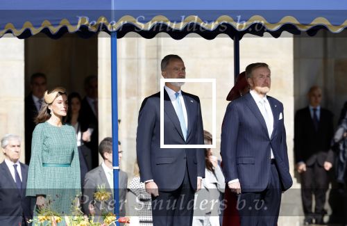 Amsterdam 17 april 2024
Staatsbezoek Nederland - Spanje met Koning Willem Alexander Koningin Maxima Koning Filipe en Koningin Letizia van Spanje aan Nederland .