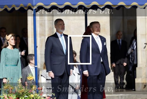 Amsterdam 17 april 2024
Staatsbezoek Nederland - Spanje met Koning Willem Alexander Koningin Maxima Koning Filipe en Koningin Letizia van Spanje aan Nederland .