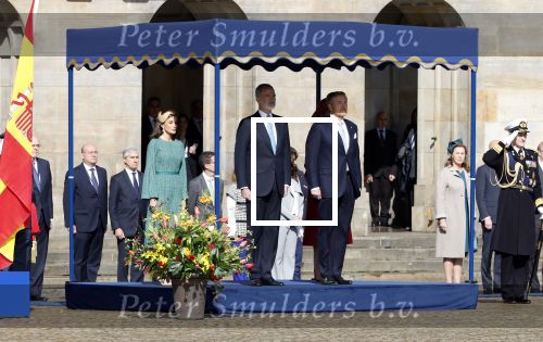 Amsterdam 17 april 2024
Staatsbezoek Nederland - Spanje met Koning Willem Alexander Koningin Maxima Koning Filipe en Koningin Letizia van Spanje aan Nederland .