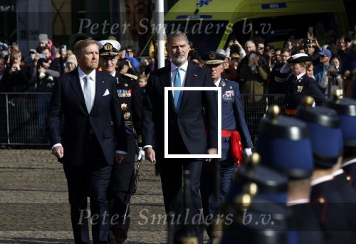 Amsterdam 17 april 2024
Staatsbezoek Nederland - Spanje met Koning Willem Alexander Koningin Maxima Koning Filipe en Koningin Letizia van Spanje aan Nederland .