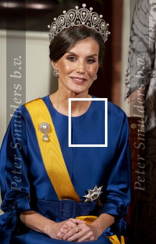 Amsterdam 17 april 2024
Staatsbezoek van Nederland en Spanje met Koning Willem Alexander Koningin Maxima Prinses Amalia Koning Felipe en Koninigin Letizia. Dit was het eerste staatsbanket van Prinses Amalia in het paleis op de Dam.