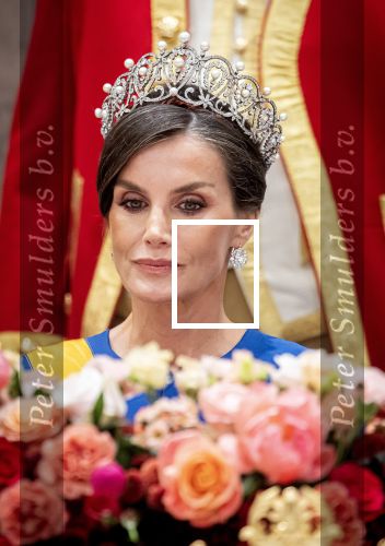 Amsterdam 17 april 2024
Staatsbezoek van Nederland en Spanje met Koning Willem Alexander Koningin Maxima Prinses Amalia Koning Felipe en Koninigin Letizia. Dit was het eerste staatsbanket van Prinses Amalia in het paleis op de Dam.