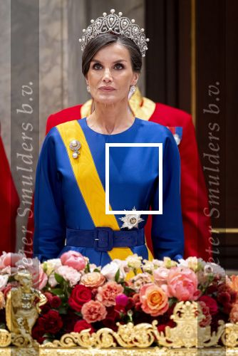 Amsterdam 17 april 2024
Staatsbezoek van Nederland en Spanje met Koning Willem Alexander Koningin Maxima Prinses Amalia Koning Felipe en Koninigin Letizia. Dit was het eerste staatsbanket van Prinses Amalia in het paleis op de Dam.