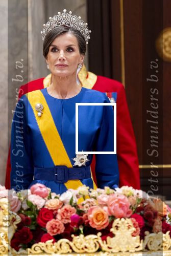 Amsterdam 17 april 2024
Staatsbezoek van Nederland en Spanje met Koning Willem Alexander Koningin Maxima Prinses Amalia Koning Felipe en Koninigin Letizia. Dit was het eerste staatsbanket van Prinses Amalia in het paleis op de Dam.
