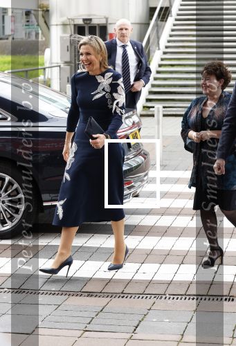 Utrecht 9 april 2024
Koning Maxima bij Nibud event in de jaarbeurs. Maxima wordt ontvangen door Burgemeester Sharon Dijksma