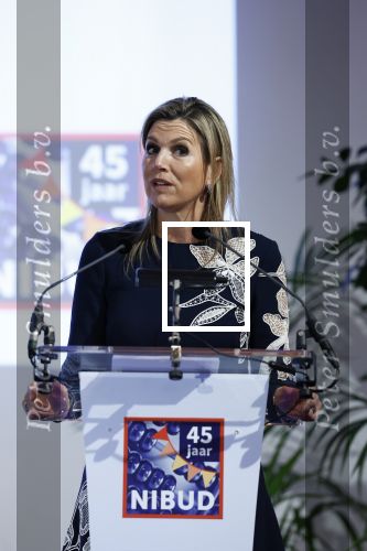 Utrecht 9 april 2024
Koning Maxima bij Nibud event ivm 45 jarig bestaan  in de jaarbeurs.