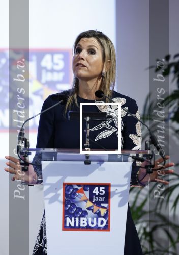 Utrecht 9 april 2024
Koning Maxima bij Nibud event ivm 45 jarig bestaan  in de jaarbeurs.