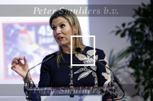 Utrecht 9 april 2024
Koning Maxima bij Nibud event ivm 45 jarig bestaan  in de jaarbeurs.
