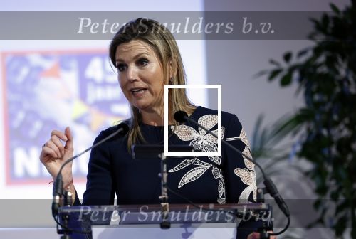 Utrecht 9 april 2024
Koning Maxima bij Nibud event ivm 45 jarig bestaan  in de jaarbeurs.
