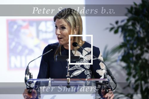 Utrecht 9 april 2024
Koning Maxima bij Nibud event ivm 45 jarig bestaan  in de jaarbeurs.