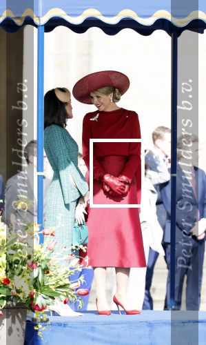 Amsterdam 17 april 2024
Staatsbezoek Nederland - Spanje met Koning Willem Alexander Koningin Maxima Koning Filipe en Koningin Letizia van Spanje aan Nederland .