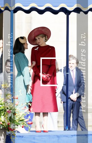 Amsterdam 17 april 2024
Staatsbezoek Nederland - Spanje met Koning Willem Alexander Koningin Maxima Koning Filipe en Koningin Letizia van Spanje aan Nederland .