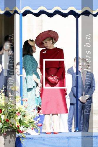 Amsterdam 17 april 2024
Staatsbezoek Nederland - Spanje met Koning Willem Alexander Koningin Maxima Koning Filipe en Koningin Letizia van Spanje aan Nederland .
