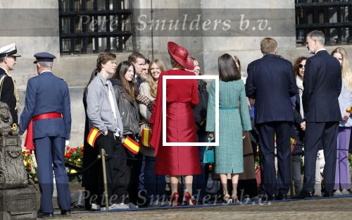 Amsterdam 17 april 2024
Staatsbezoek Nederland - Spanje met Koning Willem Alexander Koningin Maxima Koning Filipe en Koningin Letizia van Spanje aan Nederland .