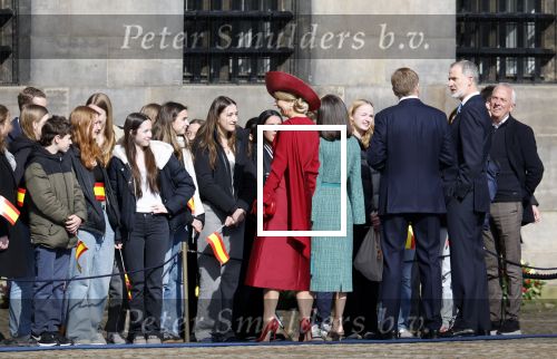 Amsterdam 17 april 2024
Staatsbezoek Nederland - Spanje met Koning Willem Alexander Koningin Maxima Koning Filipe en Koningin Letizia van Spanje aan Nederland .