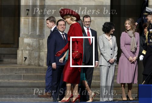 Amsterdam 17 april 2024
Staatsbezoek Nederland - Spanje met Koning Willem Alexander Koningin Maxima Koning Filipe en Koningin Letizia van Spanje aan Nederland .