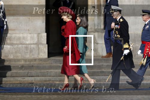Amsterdam 17 april 2024
Staatsbezoek Nederland - Spanje met Koning Willem Alexander Koningin Maxima Koning Filipe en Koningin Letizia van Spanje aan Nederland .
