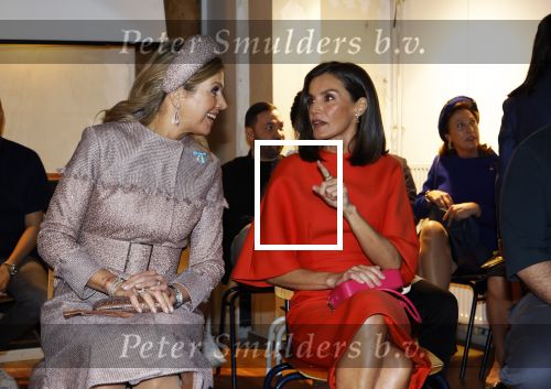 Amsterdam 18 april 2024
Koningin Maxima en Koningin Latizia van Spanje bezoeken Lab6 in Amsterdam west en aansluiten gaan ze naar 10 jaar bestaan Amsterdam Spanish film festival in Tuschinski.