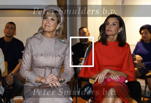 Amsterdam 18 april 2024
Koningin Maxima en Koningin Latizia van Spanje bezoeken Lab6 in Amsterdam west en aansluiten gaan ze naar 10 jaar bestaan Amsterdam Spanish film festival in Tuschinski.