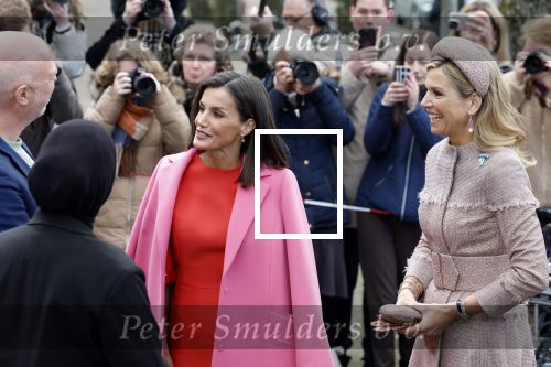 Amsterdam 18 april 2024
Koningin Maxima en Koningin Latizia van Spanje bezoeken Lab6 in Amsterdam west en aansluiten gaan ze naar 10 jaar bestaan Amsterdam Spanish film festival in Tuschinski.