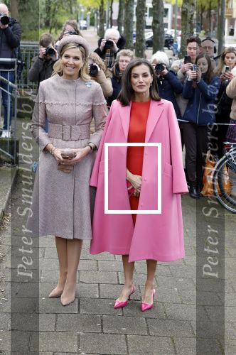 Amsterdam 18 april 2024
Koningin Maxima en Koningin Latizia van Spanje bezoeken Lab6 in Amsterdam west en aansluiten gaan ze naar 10 jaar bestaan Amsterdam Spanish film festival in Tuschinski.