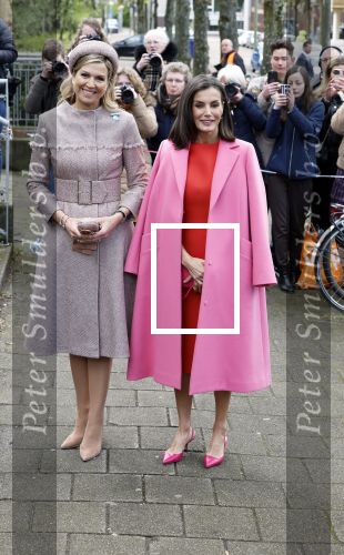 Amsterdam 18 april 2024
Koningin Maxima en Koningin Latizia van Spanje bezoeken Lab6 in Amsterdam west en aansluiten gaan ze naar 10 jaar bestaan Amsterdam Spanish film festival in Tuschinski.