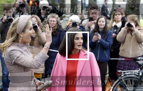 Amsterdam 18 april 2024
Koningin Maxima en Koningin Latizia van Spanje bezoeken Lab6 in Amsterdam west en aansluiten gaan ze naar 10 jaar bestaan Amsterdam Spanish film festival in Tuschinski.