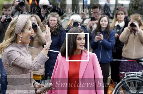 Amsterdam 18 april 2024
Koningin Maxima en Koningin Latizia van Spanje bezoeken Lab6 in Amsterdam west en aansluiten gaan ze naar 10 jaar bestaan Amsterdam Spanish film festival in Tuschinski.