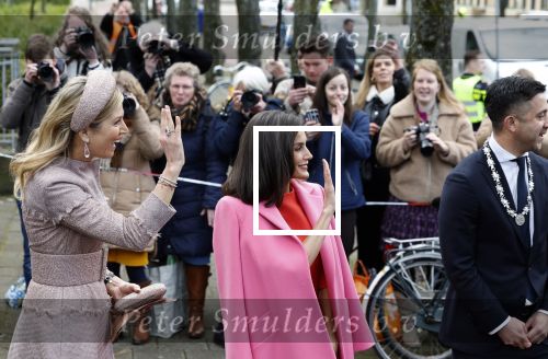 Amsterdam 18 april 2024
Koningin Maxima en Koningin Latizia van Spanje bezoeken Lab6 in Amsterdam west en aansluiten gaan ze naar 10 jaar bestaan Amsterdam Spanish film festival in Tuschinski.