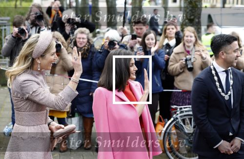 Amsterdam 18 april 2024
Koningin Maxima en Koningin Latizia van Spanje bezoeken Lab6 in Amsterdam west en aansluiten gaan ze naar 10 jaar bestaan Amsterdam Spanish film festival in Tuschinski.