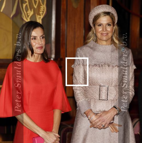 Amsterdam 18 april 2024
Koningin Maxima en Koningin Latizia van Spanje bezoeken Lab6 in Amsterdam west en aansluiten gaan ze naar 10 jaar bestaan Amsterdam Spanish film festival in Tuschinski.