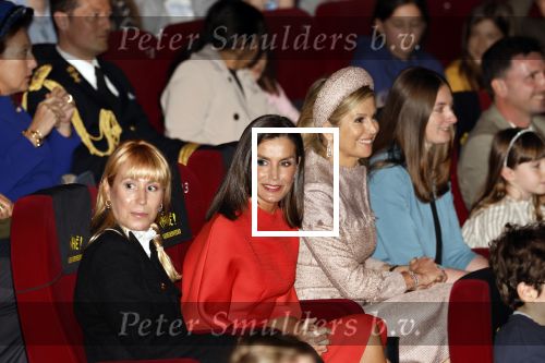Amsterdam 18 april 2024
Koningin Maxima en Koningin Latizia van Spanje bezoeken Lab6 in Amsterdam west en aansluiten gaan ze naar 10 jaar bestaan Amsterdam Spanish film festival in Tuschinski.