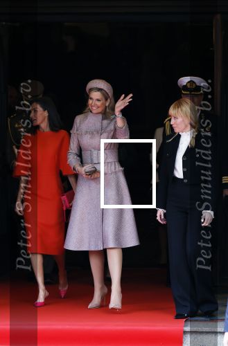 Amsterdam 18 april 2024
Koningin Maxima en Koningin Latizia van Spanje bezoeken Lab6 in Amsterdam west en aansluiten gaan ze naar 10 jaar bestaan Amsterdam Spanish film festival in Tuschinski.