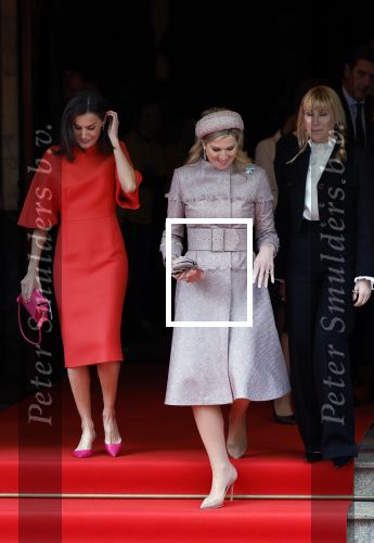 Amsterdam 18 april 2024
Koningin Maxima en Koningin Latizia van Spanje bezoeken Lab6 in Amsterdam west en aansluiten gaan ze naar 10 jaar bestaan Amsterdam Spanish film festival in Tuschinski.