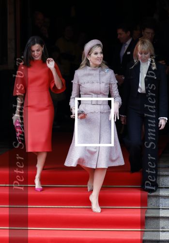 Amsterdam 18 april 2024
Koningin Maxima en Koningin Latizia van Spanje bezoeken Lab6 in Amsterdam west en aansluiten gaan ze naar 10 jaar bestaan Amsterdam Spanish film festival in Tuschinski.