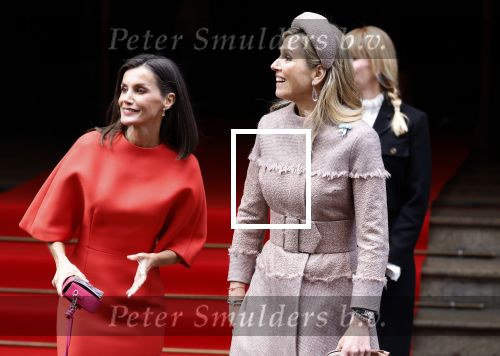 Amsterdam 18 april 2024
Koningin Maxima en Koningin Latizia van Spanje bezoeken Lab6 in Amsterdam west en aansluiten gaan ze naar 10 jaar bestaan Amsterdam Spanish film festival in Tuschinski.