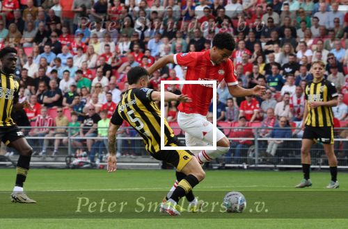 Eindhoven, 13 April 2024
Kompetitiewedstrijd PSV-Vitesse, eindstand 6-0
Malik Tillman